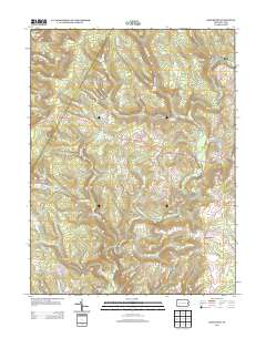 Kingwood 2013 topographic map thumbnail