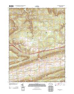 Loganton 2013 topographic map thumbnail