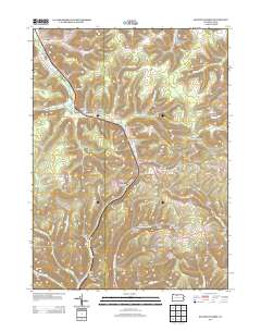 Keating Summit 2013 topographic map thumbnail