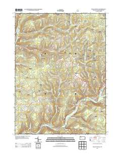 Kellettville 2013 topographic map thumbnail