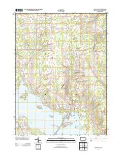Linesville 2013 topographic map thumbnail