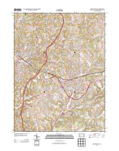 Greensburg 2013 topographic map thumbnail