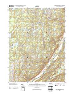 Lake Maskenozha 2013 topographic map thumbnail