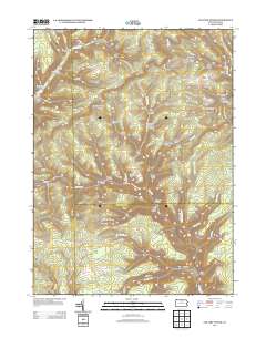 Lee Fire Tower 2013 topographic map thumbnail