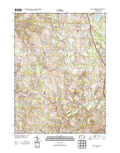 Harlansburg 2013 topographic map thumbnail
