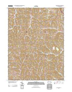 Oak Forest 2013 topographic map thumbnail