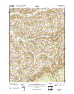 Roseville 2013 topographic map thumbnail