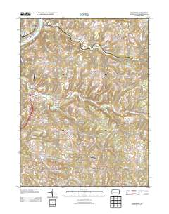 Mosgrove 2013 topographic map thumbnail