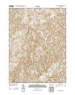 New Bethlehem 2013 topographic map thumbnail