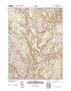 New Castle North 2013 topographic map thumbnail