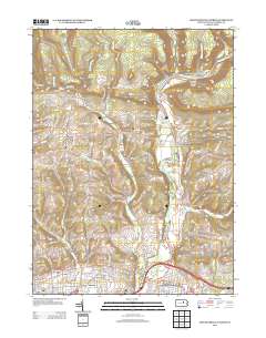 Montoursville North 2013 topographic map thumbnail