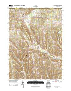 Sugar Grove 2013 topographic map thumbnail