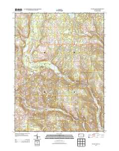 Sugar Lake 2013 topographic map thumbnail