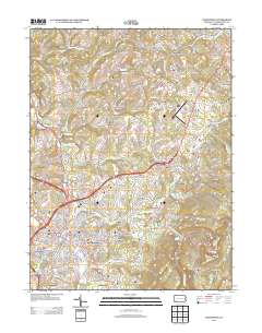 Uniontown 2013 topographic map thumbnail