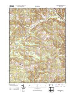 Spring Creek 2013 topographic map thumbnail