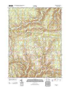 Shunk 2013 topographic map thumbnail