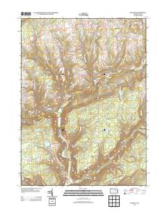 Ralston 2013 topographic map thumbnail