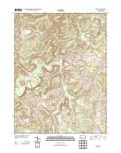 Ramey 2013 topographic map thumbnail