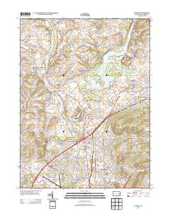 Temple 2013 topographic map thumbnail