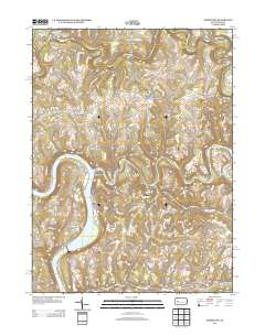 Templeton 2013 topographic map thumbnail
