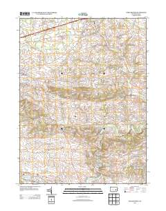 Strausstown 2013 topographic map thumbnail