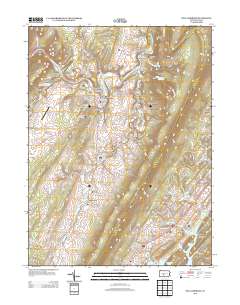Williamsburg 2013 topographic map thumbnail