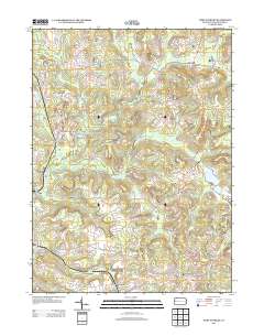 West Sunbury 2013 topographic map thumbnail