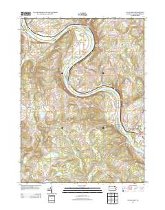 Wyalusing 2013 topographic map thumbnail