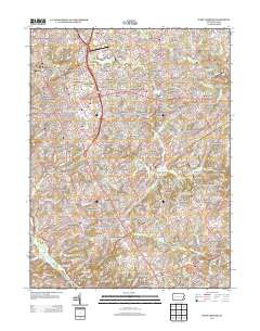 West Chester 2013 topographic map thumbnail
