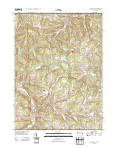 Starrucca 2013 topographic map thumbnail