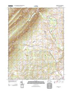 Roxbury 2013 topographic map thumbnail