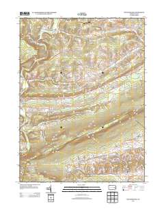 New Ringgold 2013 topographic map thumbnail