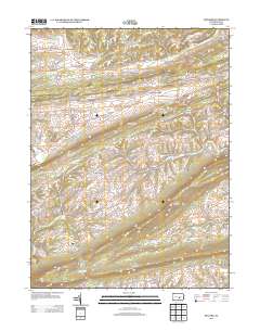 Reward 2013 topographic map thumbnail