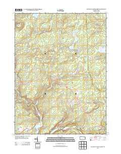 Pleasant View Summit 2013 topographic map thumbnail