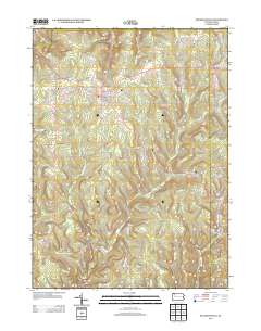 Pleasantville 2013 topographic map thumbnail