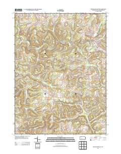 Reynoldsville 2013 topographic map thumbnail