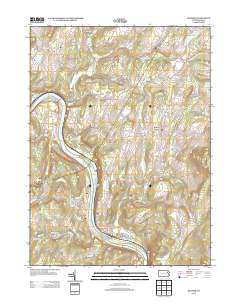Ransom 2013 topographic map thumbnail
