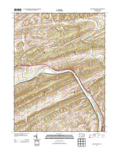 Millerstown 2013 topographic map thumbnail