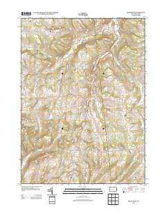 Millerton 2013 topographic map thumbnail