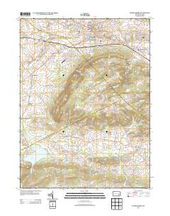 Womelsdorf 2013 topographic map thumbnail