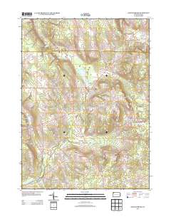 Spartansburg 2013 topographic map thumbnail
