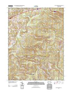 Seven Springs 2013 topographic map thumbnail