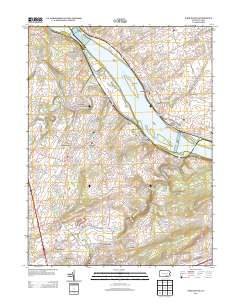 York Haven 2013 topographic map thumbnail