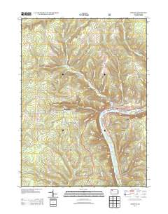 Tidioute 2013 topographic map thumbnail