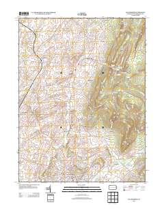 Waynesboro 2013 topographic map thumbnail