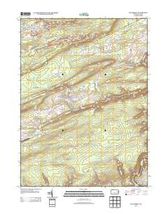 Weatherly 2013 topographic map thumbnail