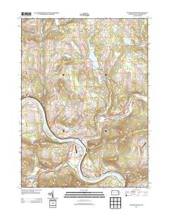 Tunkhannock 2013 topographic map thumbnail