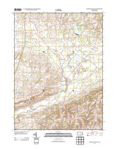 Washingtonville 2013 topographic map thumbnail