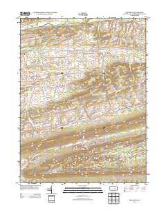 Trevorton 2013 topographic map thumbnail