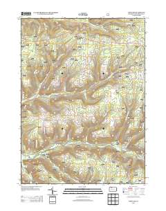 Westline 2013 topographic map thumbnail